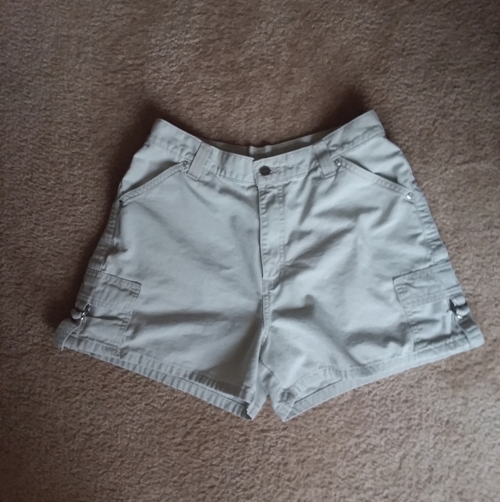 Lee Khaki Cargo Shorts